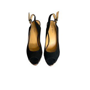 Nine West leopard pumps Size 7 1/2